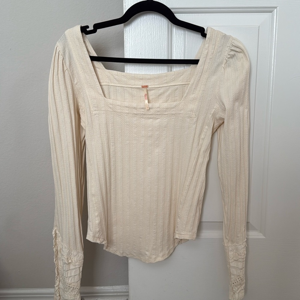 Free People Square Neck Top